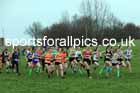 Girls under-15s 2023 North Eastern Cross Country Champs., Temple Park, South Shields. Photo: David T. Hewitson/Sports for All Pics